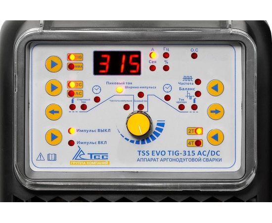  Сварочный полуавтомат ТСС Evo TIG-315 AC/DC (35264) инвертор 