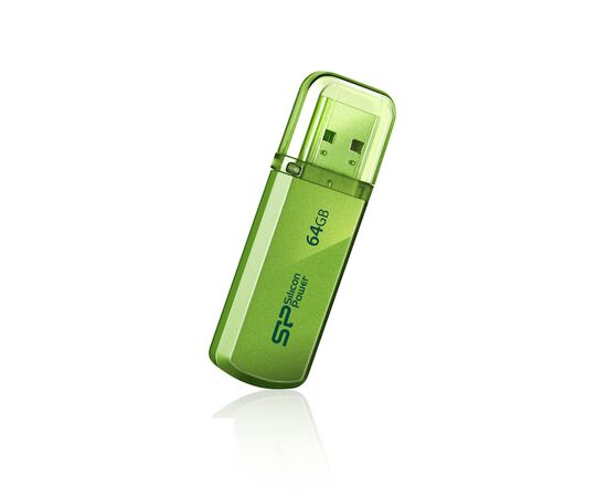  USB  64GB  Silicon Power  Helios 101  зелёный 