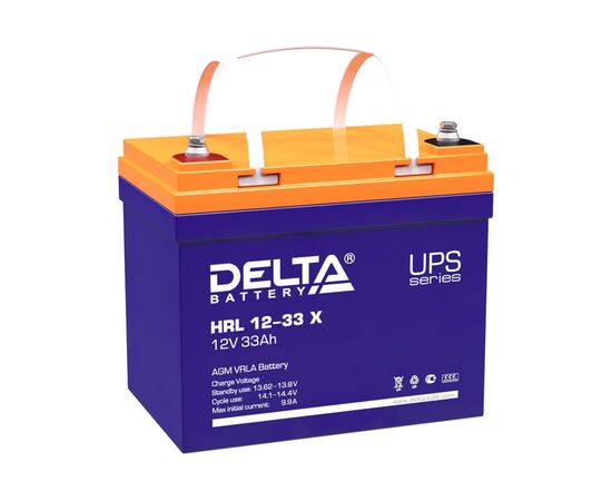  Батарея для ИБП Delta HRL 12-33 X 12В 33Ач 