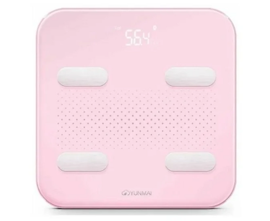  Весы напольные YUNMAI S Smart M1805GL Pink 