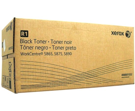  Тонер-картридж черный Xerox 006R01552 WC 5865/5875/5890  (+ бункер) 