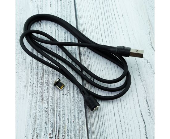  Дата-кабель HOCO X52 Sereno magnetic charging Lightning, 1м (черный) 
