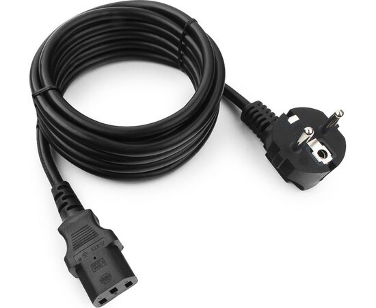 Кабель питания Cablexpert PC-186-1-3M Schuko- C13 3x1кв.мм 3м черный 