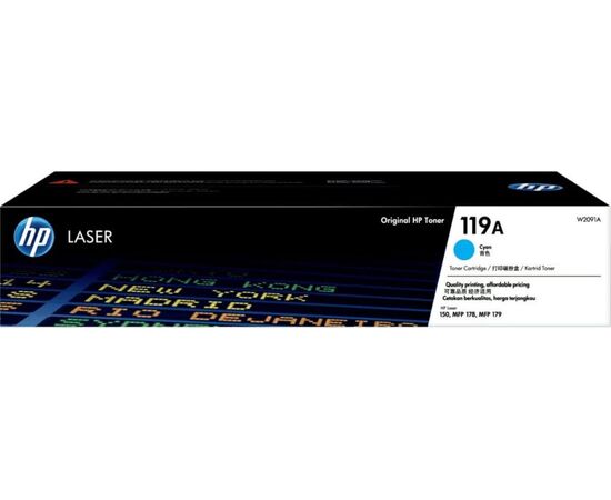  Тонер-картридж HP W2091A 119A Cyan Original Laser Toner Cartridge 