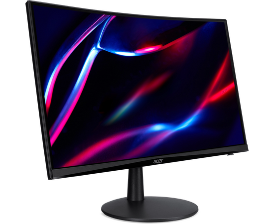  Монитор ACER Nitro ED240QS3bmiipx (UM.UE0EE.301) ZeroFrame, Curved 1500R Black, 16:9, 23,6'' VA, 1920x1080, 1/5ms, 250cd, 180Hz, 2xHDMI(2.0) 