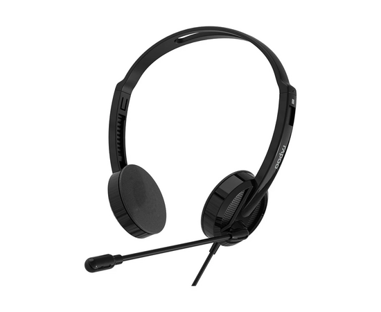  Наушники RAPOO H102 Wired Stereo headset Black 