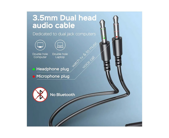  Наушники RAPOO H102 Wired Stereo headset Black 