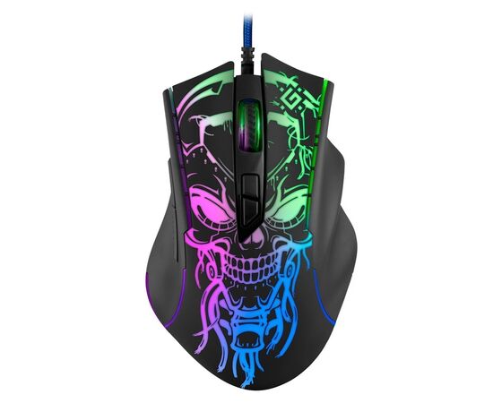  Мышь оптическая Defender Bulletstorm GM-928 7200dpi, игровая (black) (237335) 