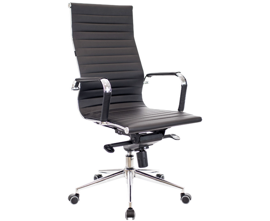  Кресло Everprof Rio M (EC-03Q PU Black) экокожа черный 