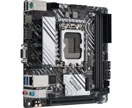  MB s1700 ASUS PRIME H610I-PLUS-CSM mini-ITX 2xDDR5 PCIEx16 M.2 DP HDMI VGA GLAN (90MB1GB0-M0EAYC) 