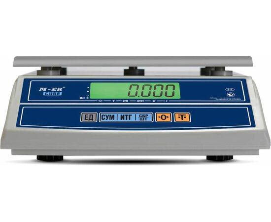  Весы торговые M-ER 326AF-6.1 (3052) настольные 
