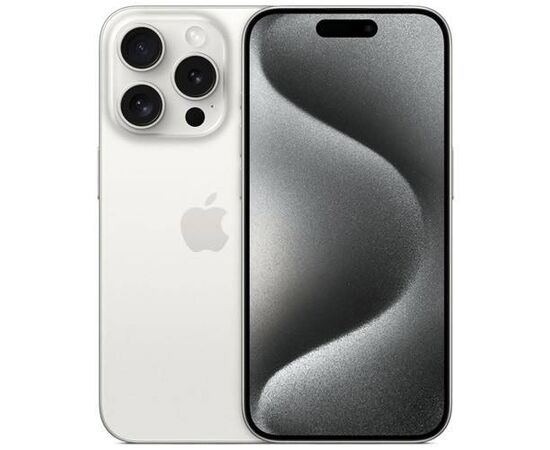  Смартфон Apple iPhone 15 Pro 128Gb White Titanium (Белый титановый) 