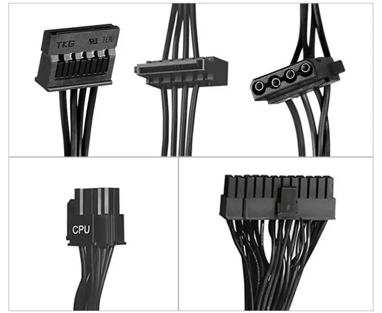  Блок питания KingPrice KPPSU350V2 ATX 350W (20+4pin) 120mm fan 2xSATA RTL 