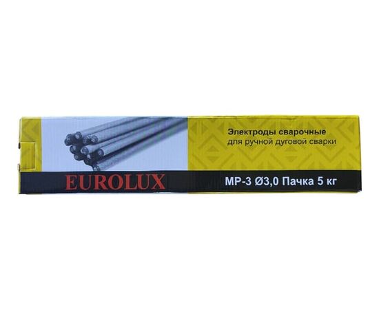 Электрод Eurolux МР-3 Ф3,0 900/71/6/93 Пачка 5кг 