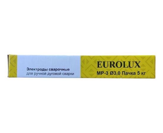  Электрод Eurolux МР-3 Ф3,0 900/71/6/93 Пачка 5кг 
