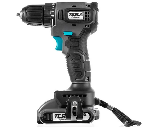  Дрель-шуруповерт Tesla TCD14BL (840368) 2x2.0Ач+ЗУ 