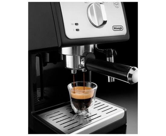  Кофеварка DeLonghi ECP 33 21 BK Silver 