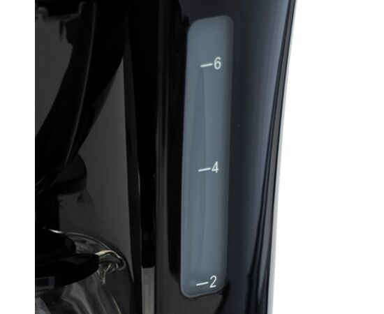  Кофеварка электрическая Galaxy LINE GL 0700, черная, капельная, 700 Вт, 0,75 л (4-6 чашек), многоразовый съемный фильтр, шкала максимального уровня воды, выключатель с индикатором работы, функция подогрева и поддержания температуры готового кофе, система 