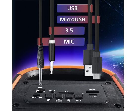  Портативная акустика напольная Smart Buy PHOENIX SBS-5490 (black) (231636) 