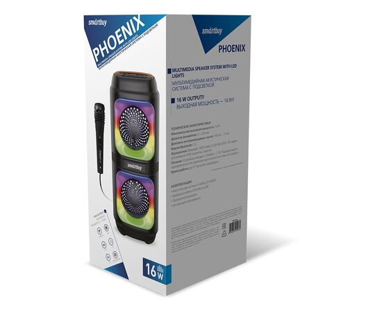  Портативная акустика напольная Smart Buy PHOENIX SBS-5490 (black) (231636) 