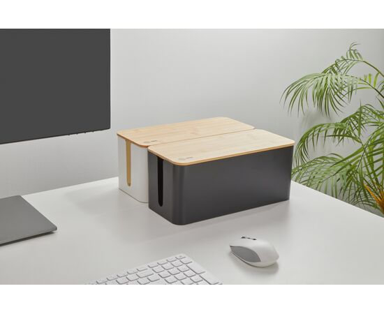  Органайзер Cactus CS-BOX-BL черный/бамбук 