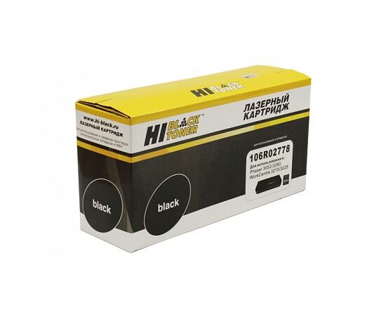  Тонер-картридж Hi-Black (HB-106R02778) для Xerox Phaser 3052/3260/WC 3215/3225, 3K (новая прошивка) 