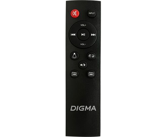  Минисистема Digma D-MC1700 черный 30Вт FM USB BT micro SD 