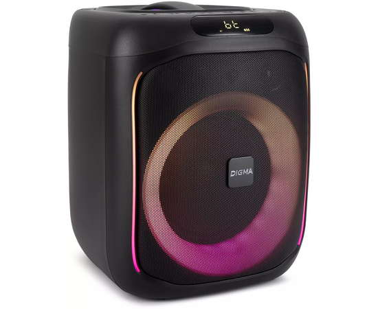  Минисистема Digma D-MC1700 черный 30Вт FM USB BT micro SD 