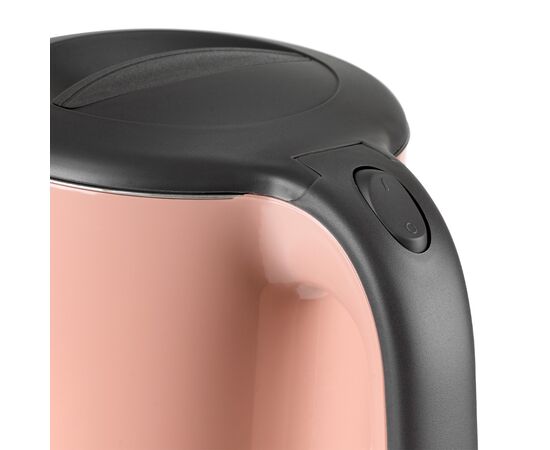  Чайник Galaxy Line GL 0330 розовый, пластик, двойные стенки 