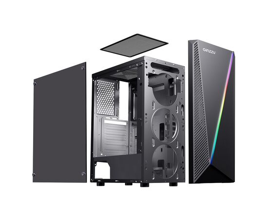  Корпус Ginzzu SL150 панель с RGB подсветкой 