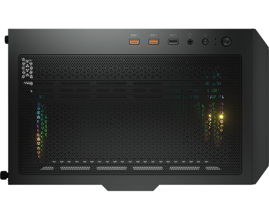  Корпус Cougar Airface RGB Black, 2х140mm + 1x120mm ARGB Fan, ARGB Fan Hub, без БП, черный, ATX 