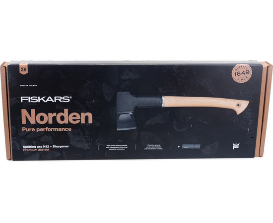  Топор Fiskars Norden N12 (1052277) с точилкой 