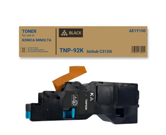  Тонер Konica-Minolta bizhub (AE1Y150) C3210i черный TNP-92K 6K 